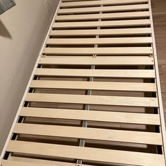 【期間限定】ベッド マットレス付きの画像