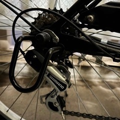 自転車　クロスバイク　26インチ　黒　CADALORAの画像