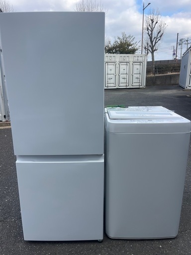 福岡市配送設置無料　大きめ200L 冷蔵庫、洗濯機セット【受渡予定者決まりました】