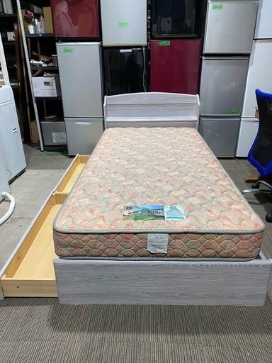 シングルベッド(分解可能)＋マットレスセット