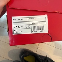 【定価約1万】ニューバランス　ウォーキングシューズMW880 フレッシュフォーム　ブラック 27cm4E newbalance スニーカー　の画像