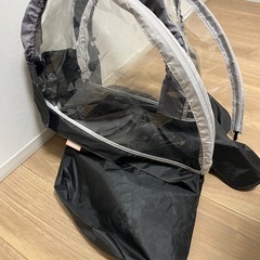 前用　自転車チャイルドシート・レインカバーの画像