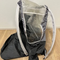 前用　自転車チャイルドシート・レインカバーの画像