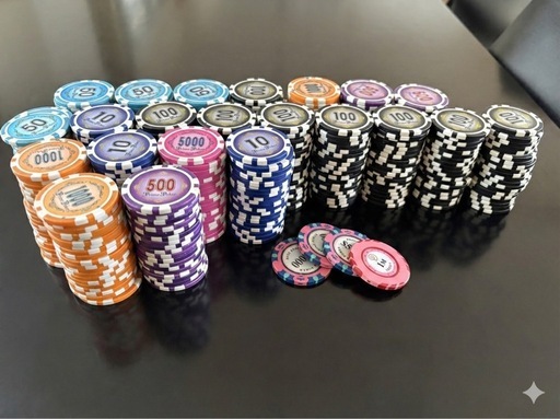 Prime Poker / Monte Carlo ポーカーチップ セット（計4404枚）