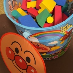 アンパンマン　ぱっとひろがる　おかたづけバスケットの画像