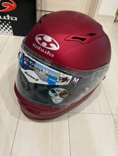 Kabuto II ヘルメット Mサイズ マットレッド