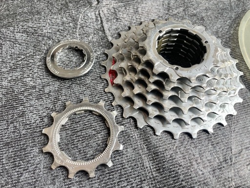 Shimano DEORE LX550 完組ホイール　ARAYACV-7リム ７速HGスプロケット