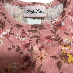 Little Lass 花柄ワンピース 2Tの画像