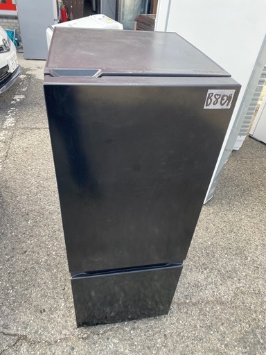 NO B809?福岡市内配送設置無料✨?冷蔵庫 ブラック AT-RF160-BK [162L /2ドア /右開きタイプ] 2022年