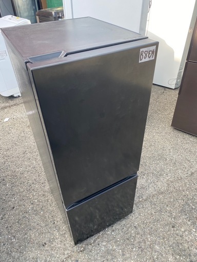 NO B809?福岡市内配送設置無料✨?冷蔵庫 ブラック AT-RF160-BK [162L /2ドア /右開きタイプ] 2022年