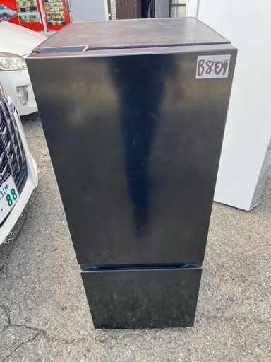 NO B809?福岡市内配送設置無料✨?冷蔵庫 ブラック AT-RF160-BK [162L /2ドア /右開きタイプ] 2022年