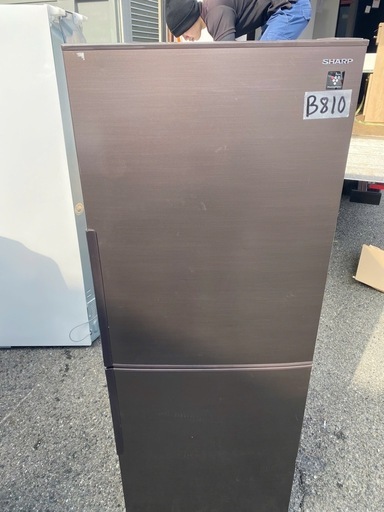 NO B810?福岡市内配送設置無料✨?シャープ SHARP 冷蔵庫 SJ-PD28H-T プラズマクラスター(幅56.0cm、奥行6