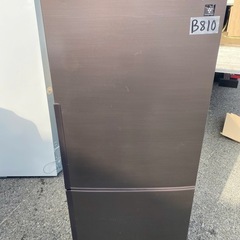 NO B810🌈福岡市内配送設置無料✨🌈シャープ SHARP 冷蔵庫 SJ-PD28H-T プラズマクラスター(幅56.0cm、奥行66.5cm) 280L 右開き 2ドア brown(アコールブラウン) 2022年の画像