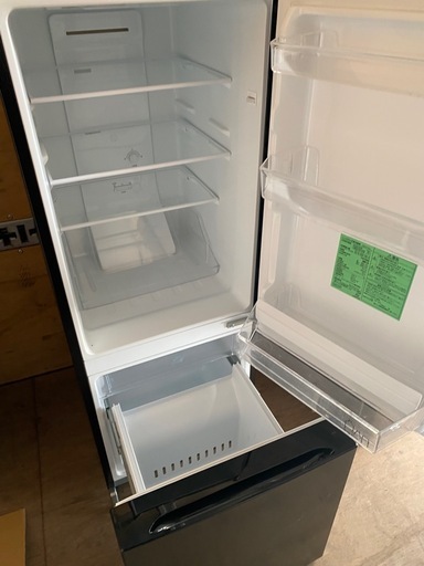NO B814?福岡市内配送設置無料✨?yselect YRZF15J ヤマダオリジナル ２ドア冷蔵庫 (156L・右開き) 2023