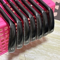 ホンマ TR20P ブラック 7本セット 5〜11 オニキスブラック 限定の画像
