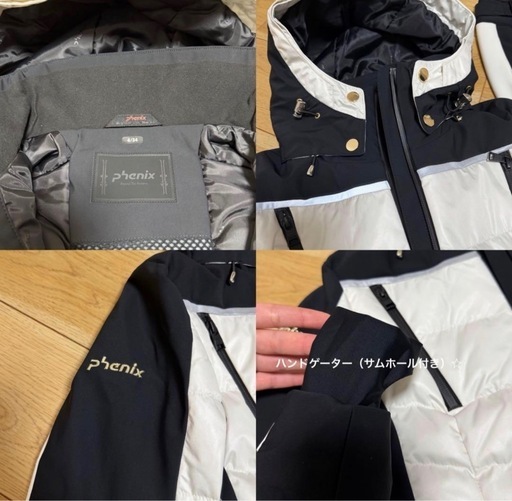 定価11万4000円 新品タグ付きPhenix スキー･スノボウェア上下セット Sサイズ