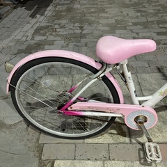 【5821】子供車　24インチ　5,000円（防犯・税込）の画像