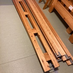 木製 2段ベッド  解体済み の画像