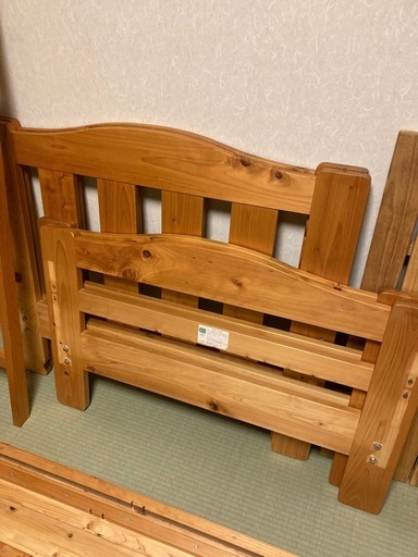 木製 2段ベッド  解体済み 