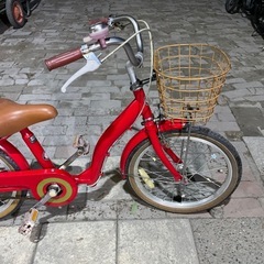 【5825】幼児車　anデザイン　18インチ　5,500円（税込）の画像