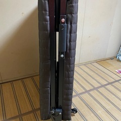 折りたたみベッド(黒)の画像