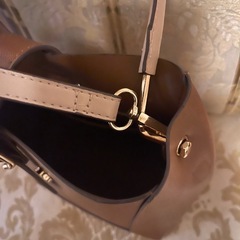 ハンドバッグ　ショルダーバッグ　ブラウンの画像