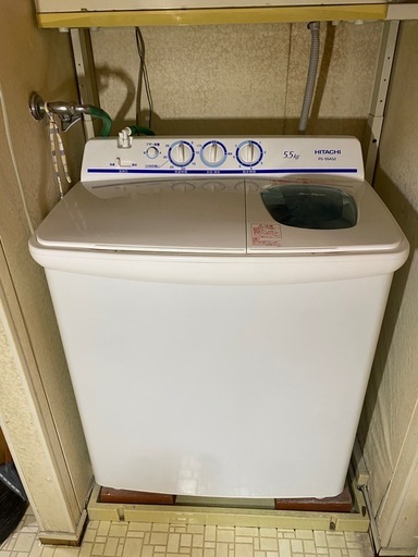 日立二槽式洗濯機2023年製
