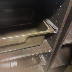 【急募・無料】ブラウン3段　カラーボックスの画像