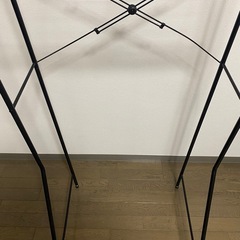 無料　ニトリ　ランドリーラック　ブラックの画像