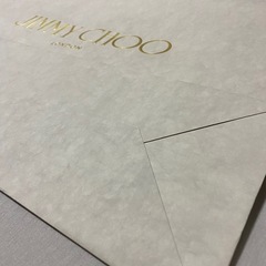 JIMMY CHOOショップ袋の画像