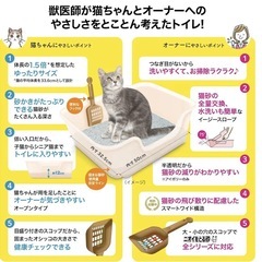 獣医師開発猫トイレ大型猫可能🉑の画像