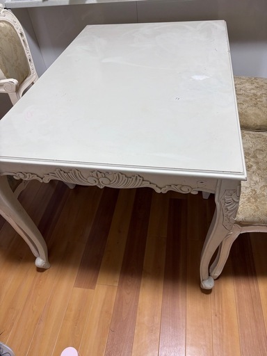 ダイニングテーブル　猫脚シリーズ　姫家具