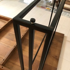 ［定価13万円］アイアン無垢テーブルの画像