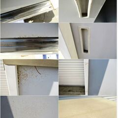 【基本、直接引取限定】【配送リクエストOK】家庭用　収納庫　物置　スライド式　引き戸　高さ131×幅88×奥行47㎝　倉庫　838ZSの画像