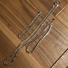 ジルコニアネックレス&ブレスレットの画像