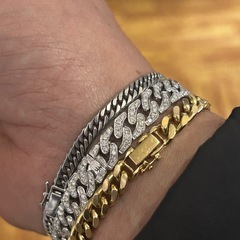 鑑定済k18  ブレスレット2面喜平30.2g20cm の画像