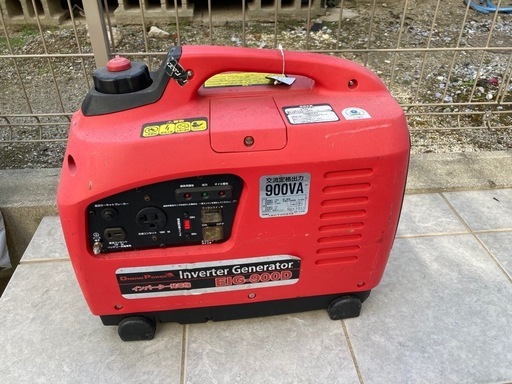インバーター発電機 ナカトミ EIG-900D ドリームパワー