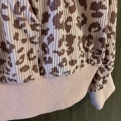 中古 シーン ヒョウ柄パーカーの画像