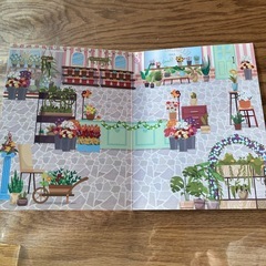 お花屋さんシールの画像