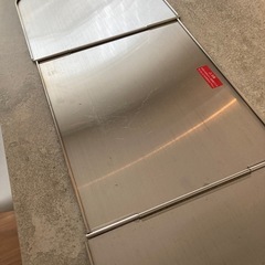 ヨシカワ　オールステンレス使うときだけ！コンロガードの画像