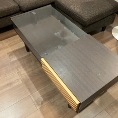 Francfrancローテーブルの画像