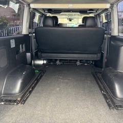 ハイエース200系ナロー用三列シートの画像