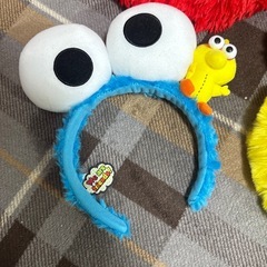 セサミストリート　ファンキャップ　カチューシャセットの画像