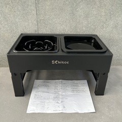 【未使用品】SCHITEC 多機能ペットボウル 高度調節可能 早食い防止 フードボウル 食器台スタンド ペット用 ウォーターボウルの画像