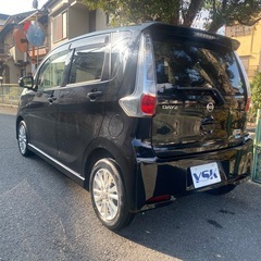 誰でも分割購入可能！【大阪店】日産　デイズ　ハイウェイスターX  ブラックの画像