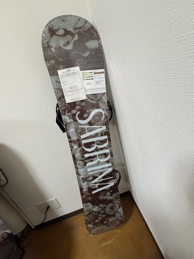 値下げ?¥55000→ポッキリ¥50000新品、未使用‼️スノーボードSABRINA  ビンディング2点セットお買い得?