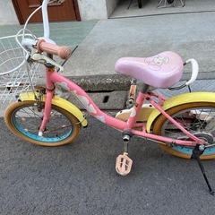 マイメロ　16インチ　子供自転車の画像