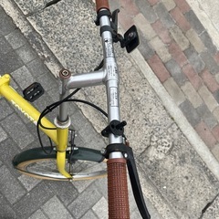20インチ　折りたたみ自転車の画像