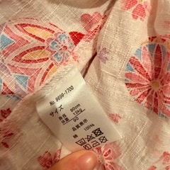 甚平　女の子　サイズ90の画像