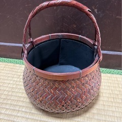 籠 竹籠 花入 ①